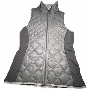 Lululemon Black on Black Quilted Down Vest, L